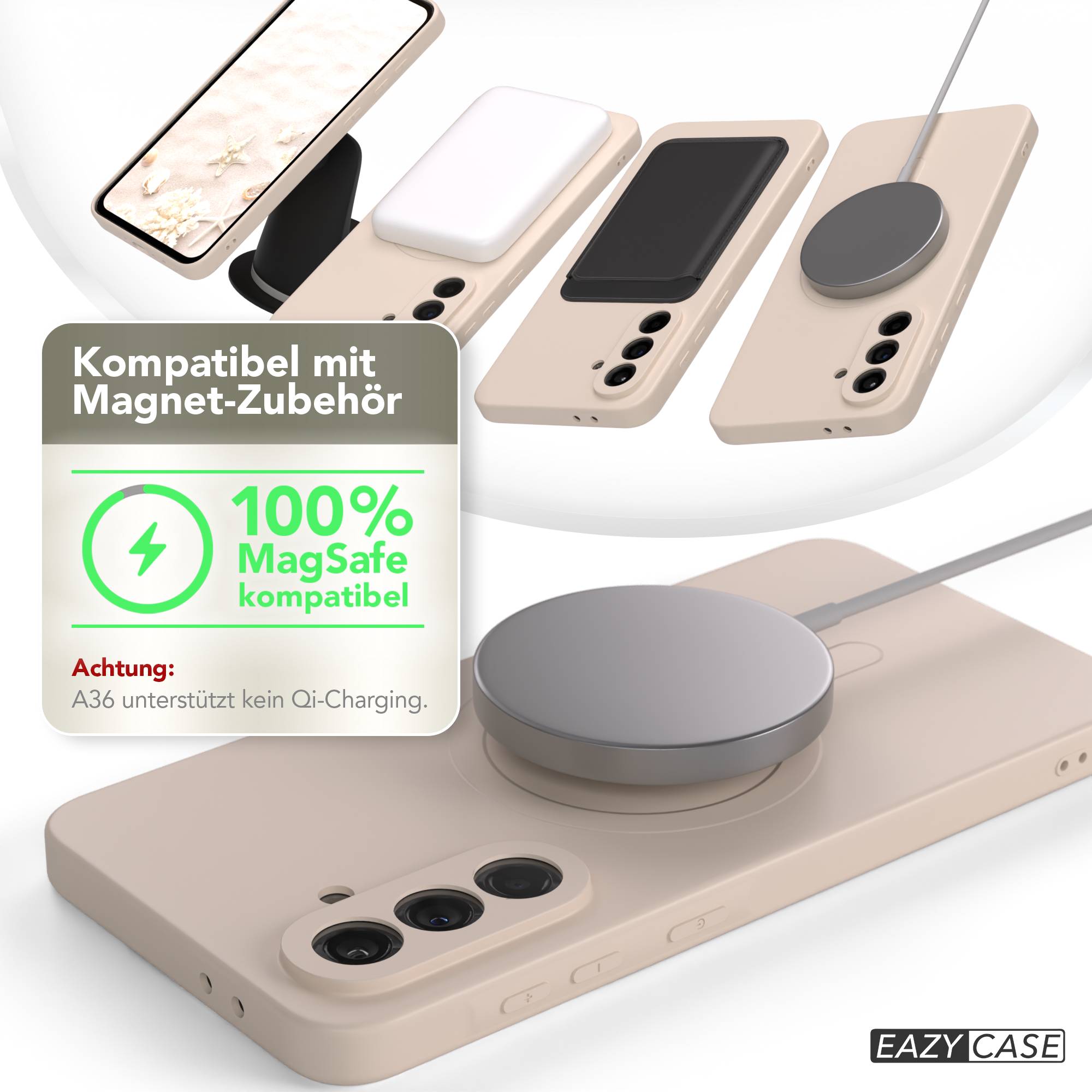 Galaxy A36 Silikonhülle mit MagSafe