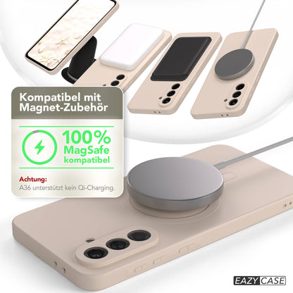 Galaxy A36 Silikonhülle mit MagSafe