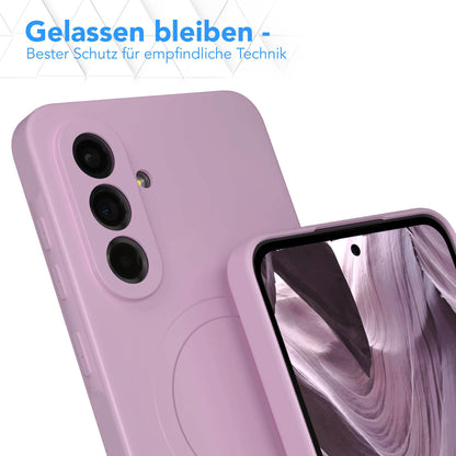 Galaxy A36 Silikonhülle mit MagSafe