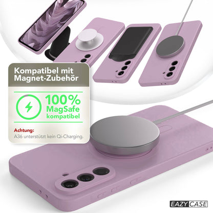 Galaxy A36 Silikonhülle mit MagSafe