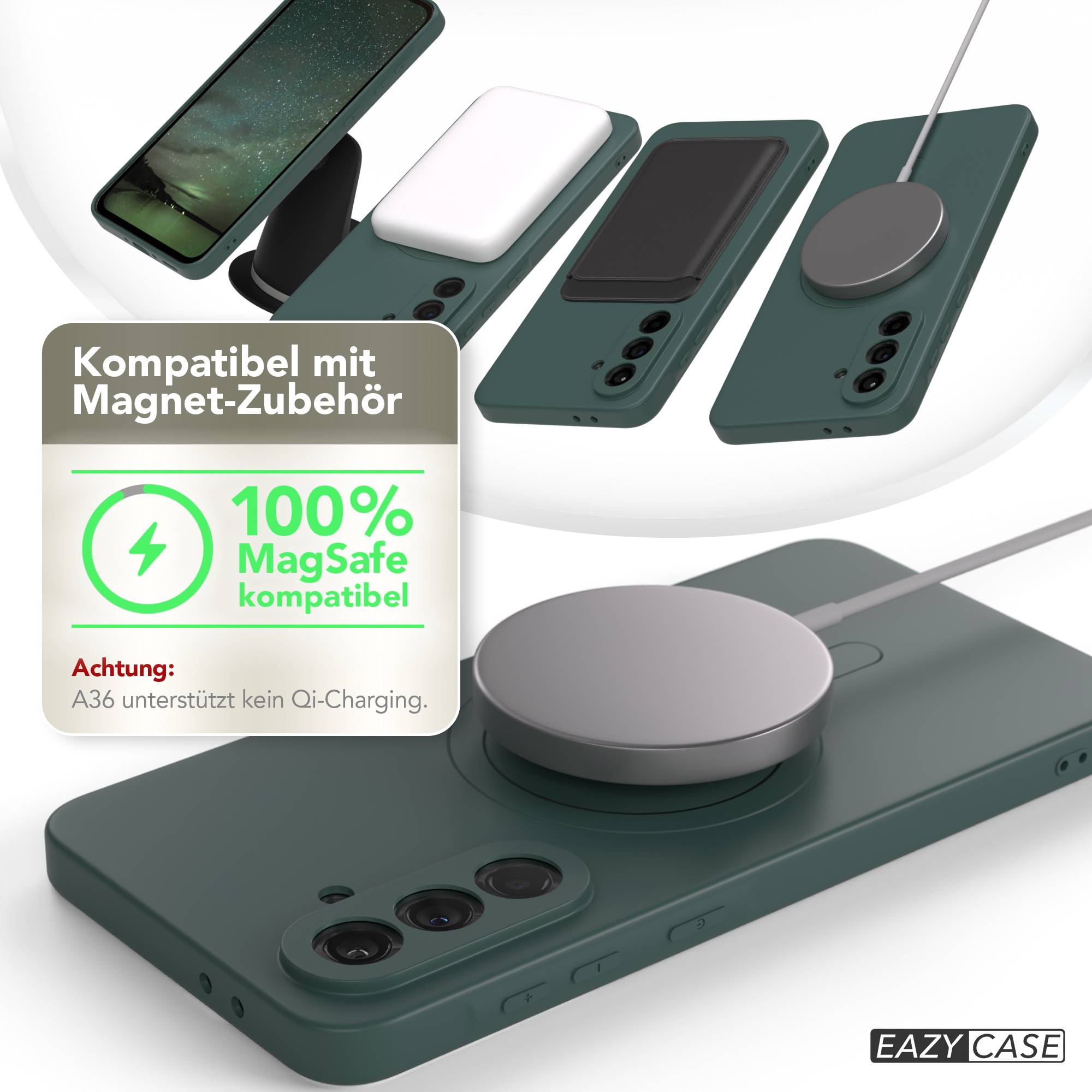 Galaxy A36 Silikonhülle mit MagSafe