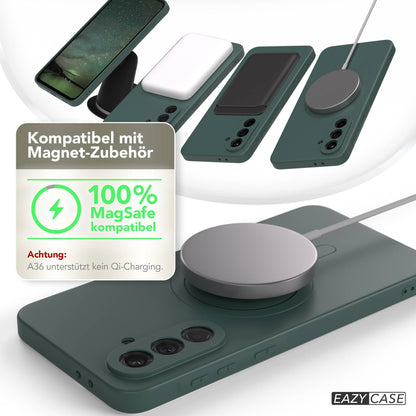 Galaxy A36 Silikonhülle mit MagSafe