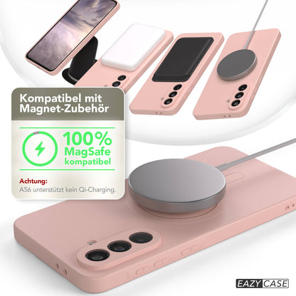 Galaxy A56 Silikonhülle mit MagSafe