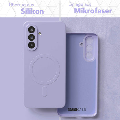 Galaxy A56 Silikonhülle mit MagSafe