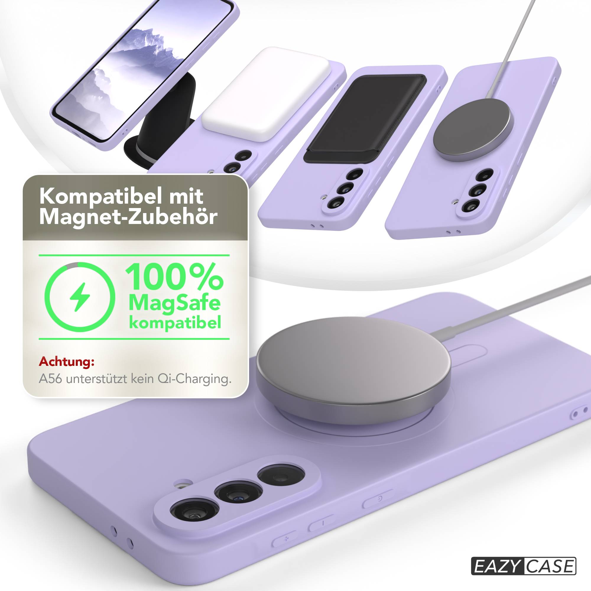 Galaxy A56 Silikonhülle mit MagSafe