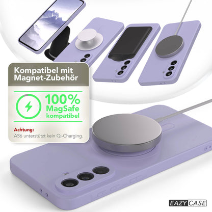 Galaxy A56 Silikonhülle mit MagSafe