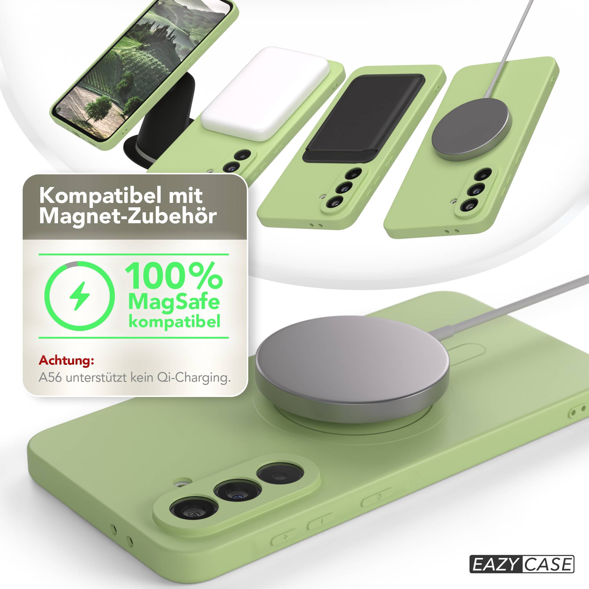 Galaxy A56 Silikonhülle mit MagSafe