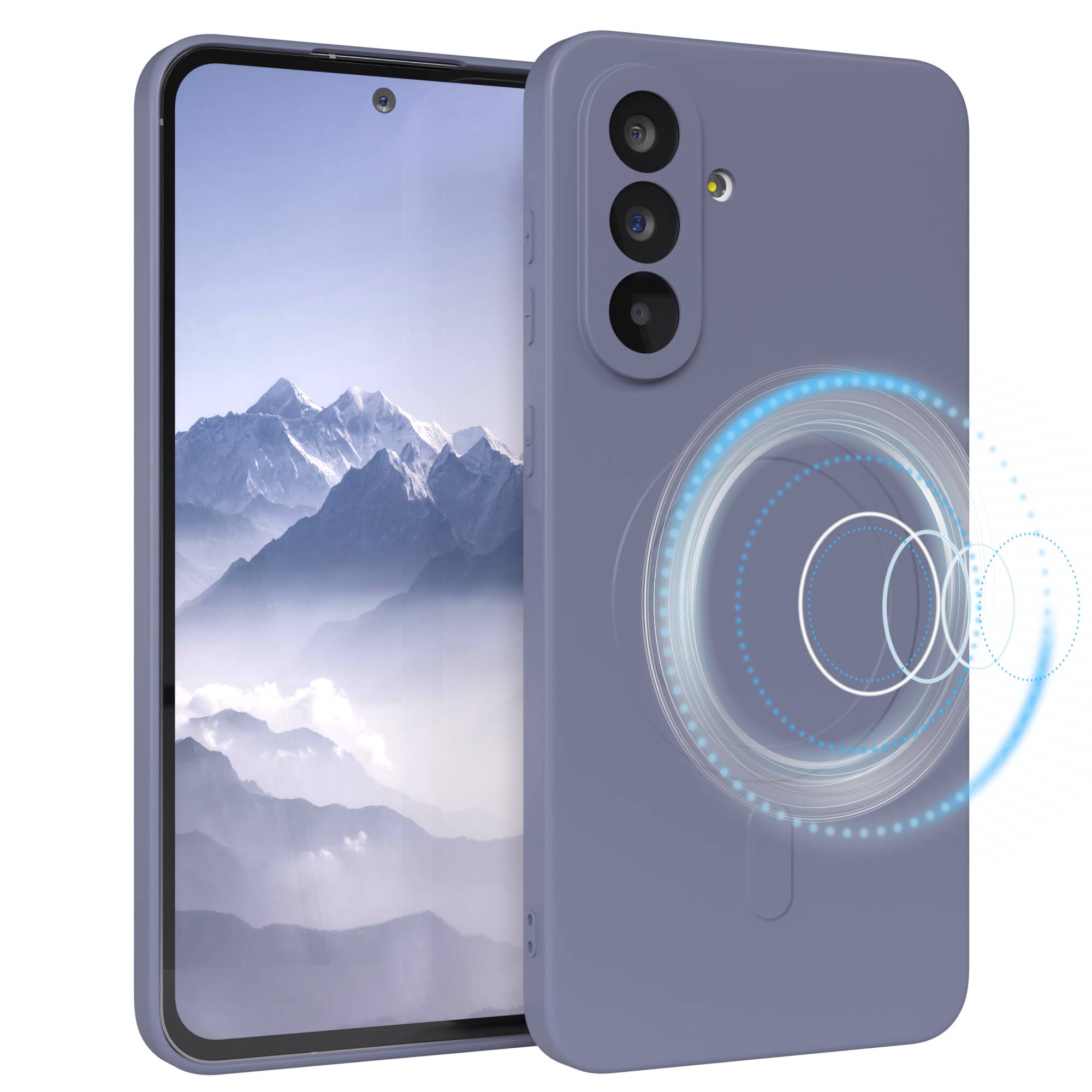 Galaxy A56 Silikonhülle mit MagSafe