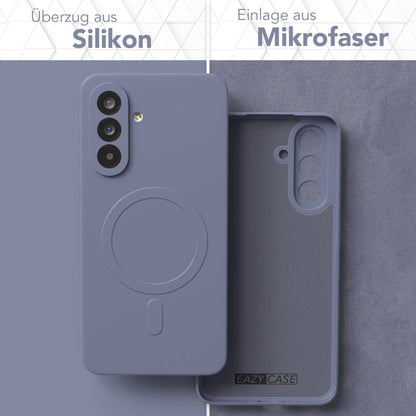 Galaxy A56 Silikonhülle mit MagSafe
