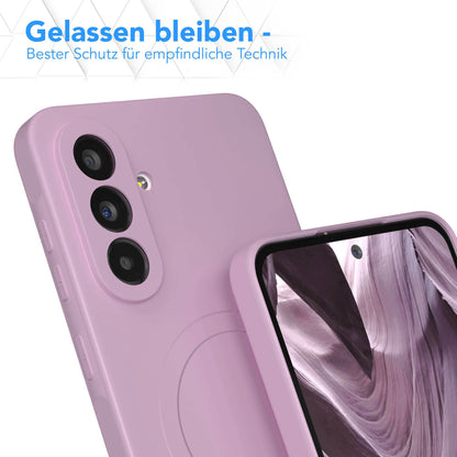 Galaxy A56 Silikonhülle mit MagSafe