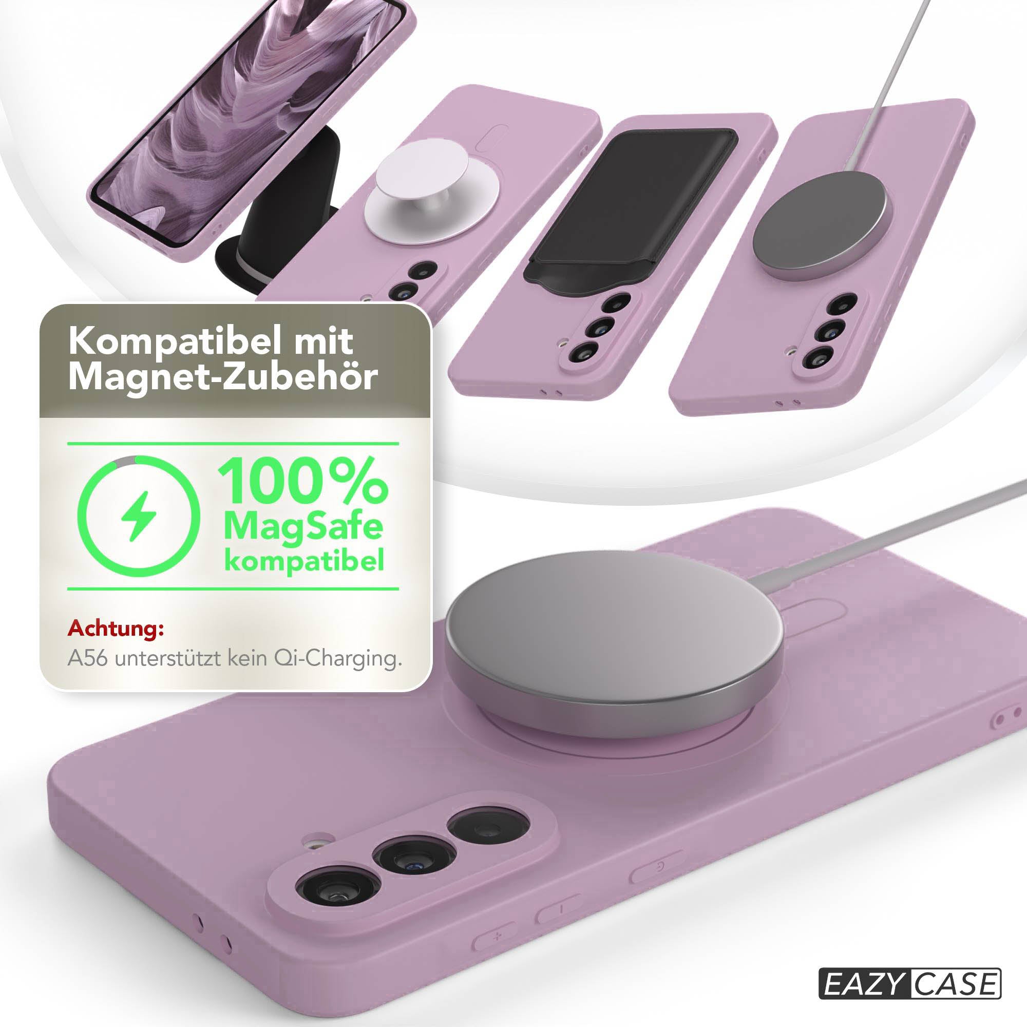 Galaxy A56 Silikonhülle mit MagSafe