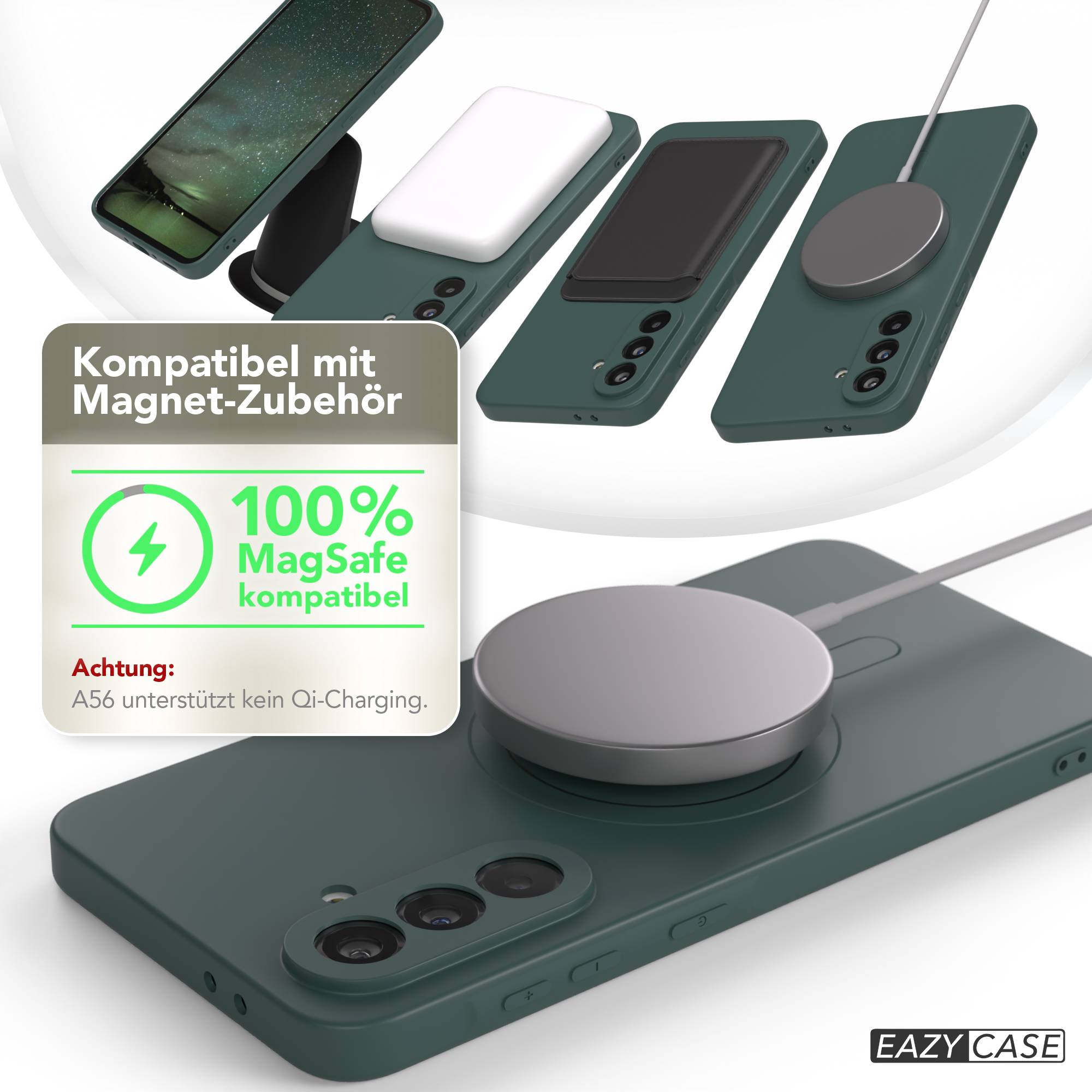 Galaxy A56 Silikonhülle mit MagSafe