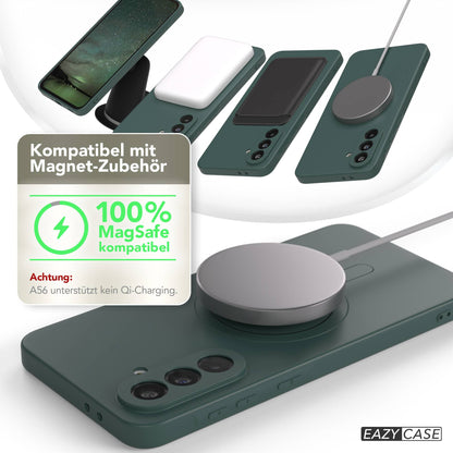 Galaxy A56 Silikonhülle mit MagSafe
