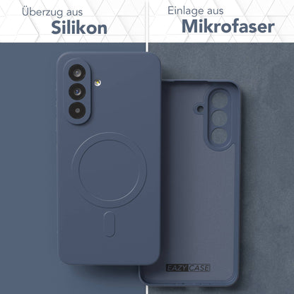 Galaxy A56 Silikonhülle mit MagSafe
