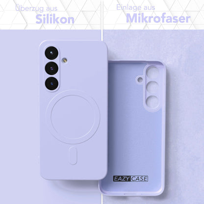 Samsung Galaxy S25 MagSafe Silikonhülle mit Kameraschutz von EAZY CASE 