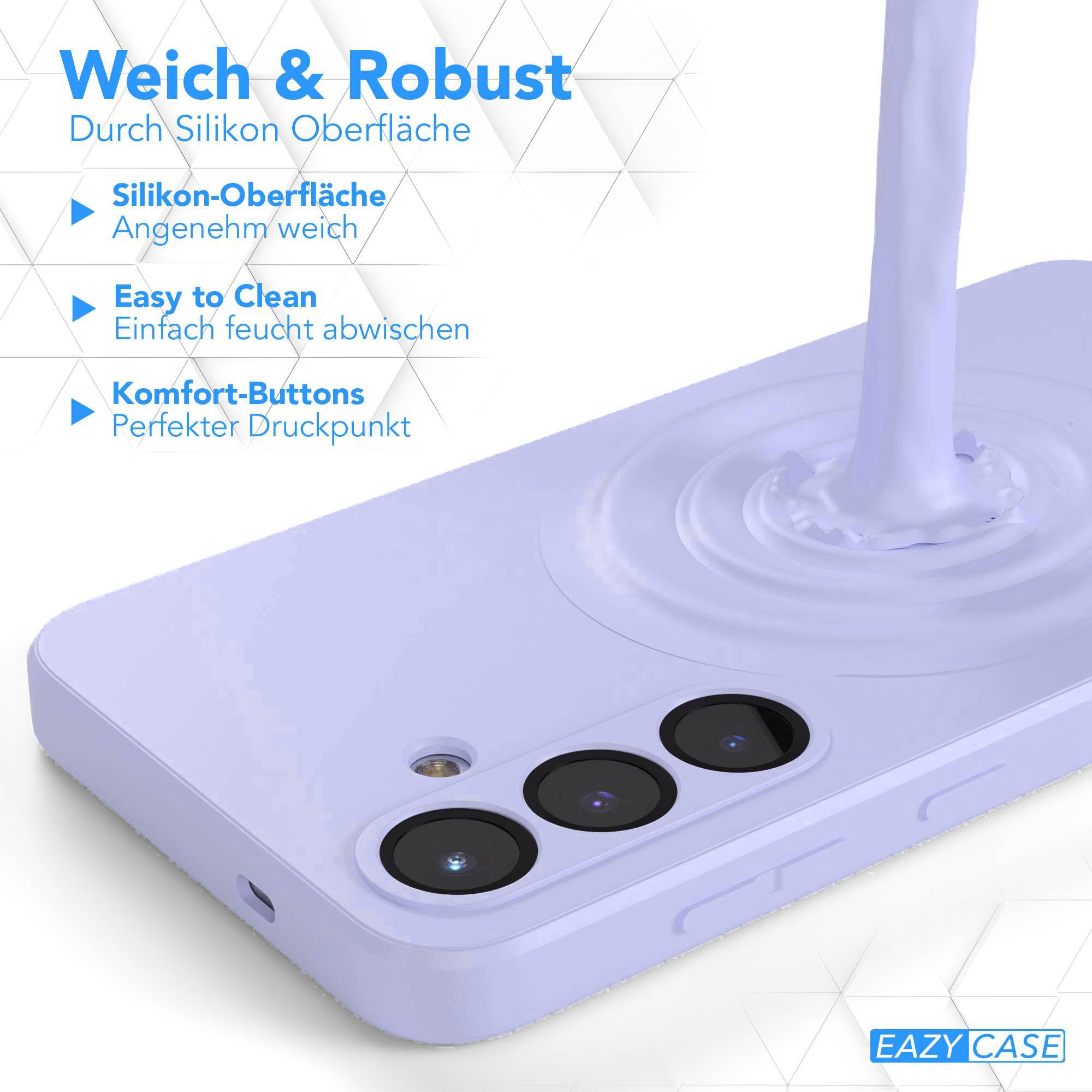 Samsung Galaxy S25 MagSafe Silikonhülle mit Kameraschutz von EAZY CASE 