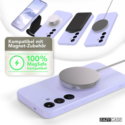 Samsung Galaxy S25 MagSafe Silikonhülle mit Kameraschutz von EAZY CASE 