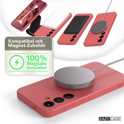Galaxy S25 Silikonhülle mit MagSafe