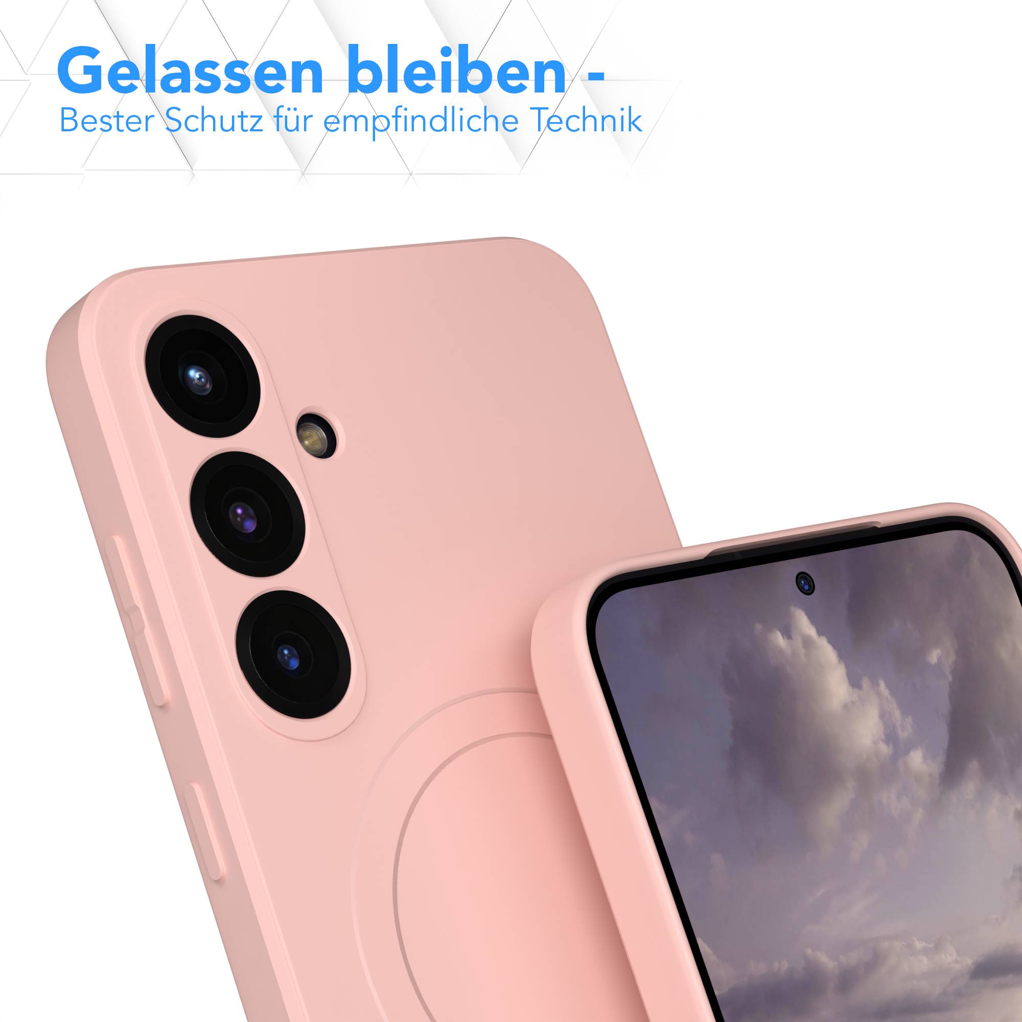 Galaxy S25 Plus Silikonhülle mit MagSafe