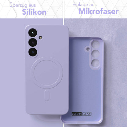 Galaxy S25 Plus Silikonhülle mit MagSafe