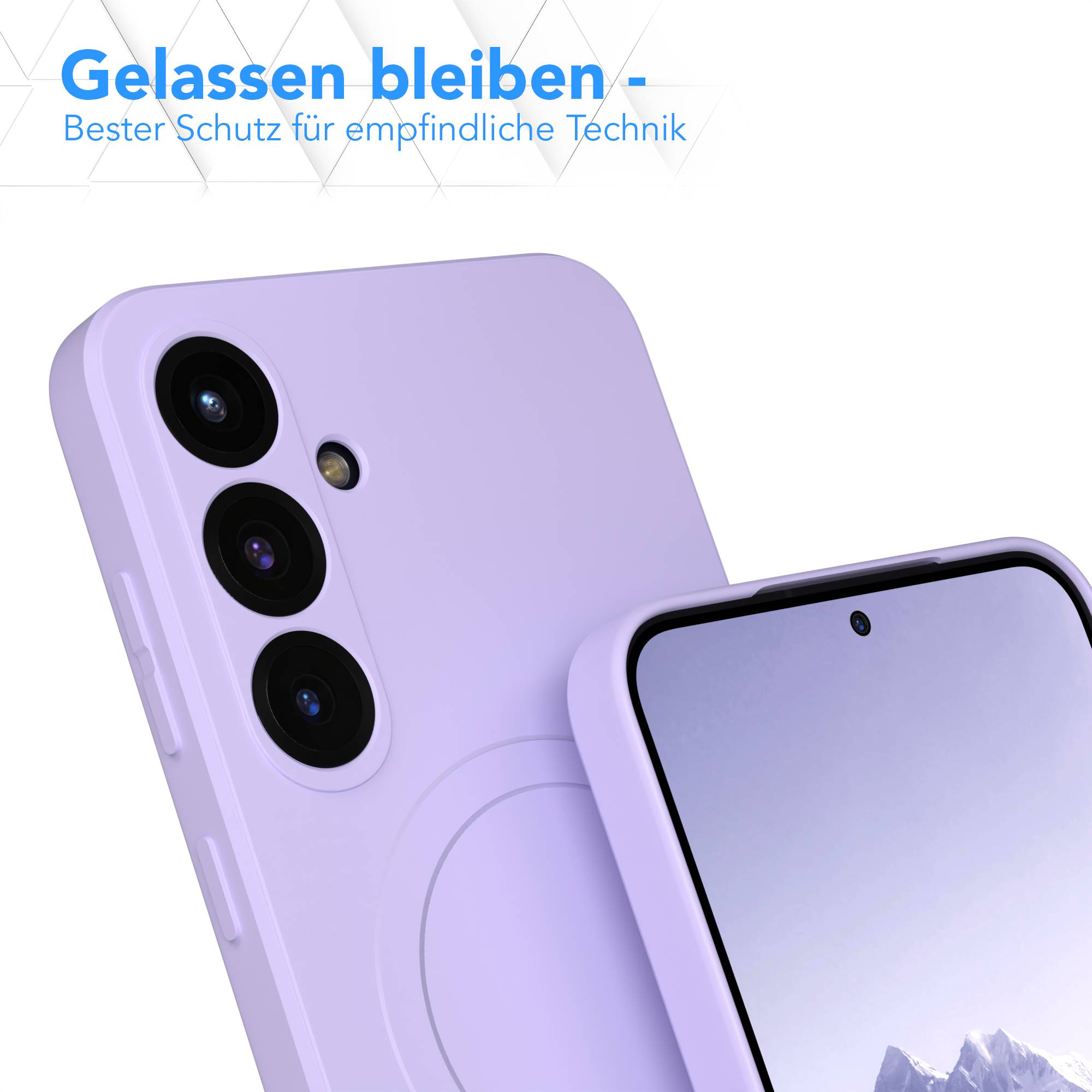 Galaxy S25 Plus Silikonhülle mit MagSafe