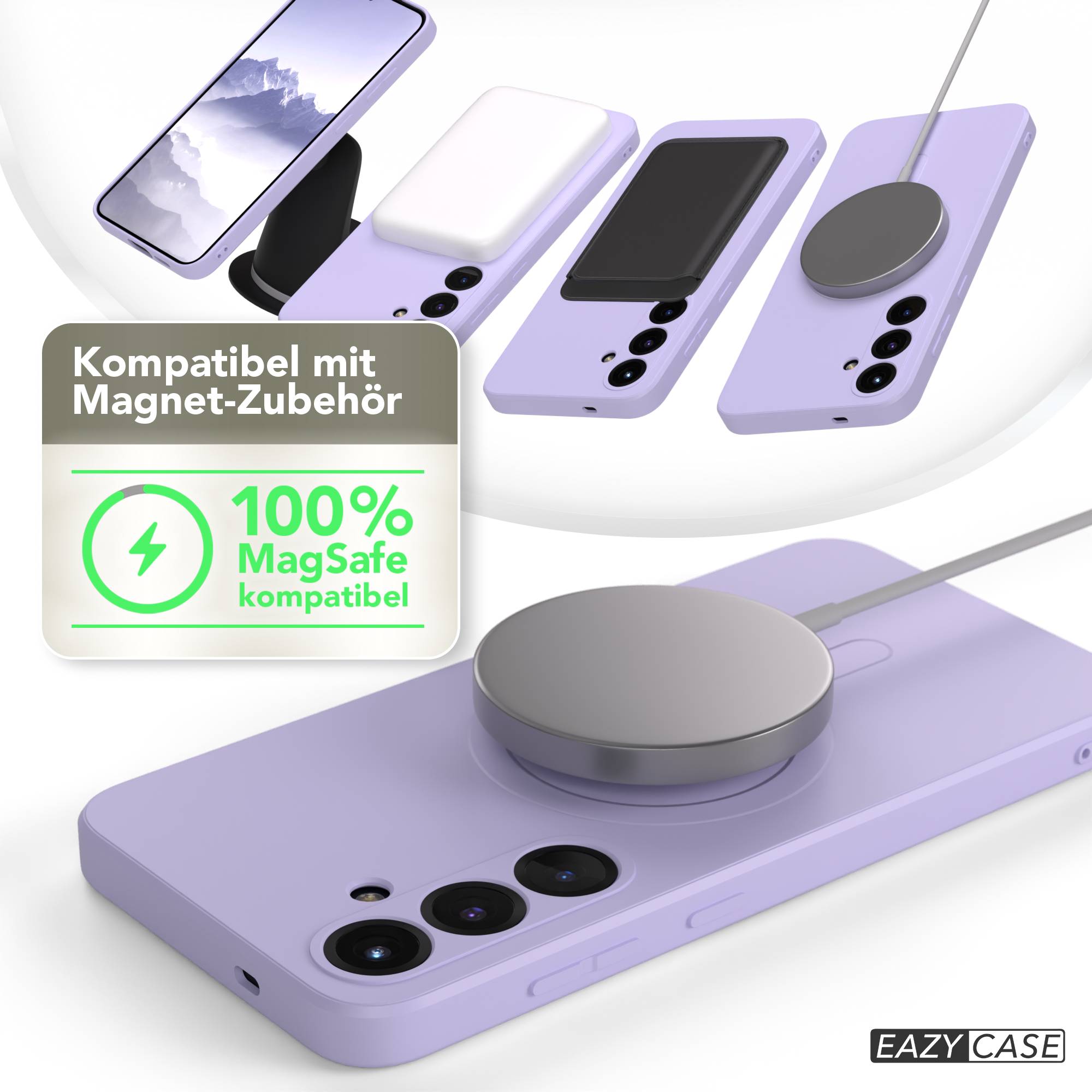 Galaxy S25 Plus Silikonhülle mit MagSafe