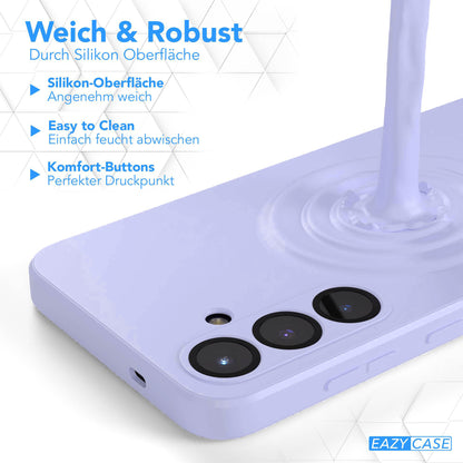 Samsung Galaxy S25 Plus MagSafe Silikonhülle mit Kameraschutz von EAZY CASE 