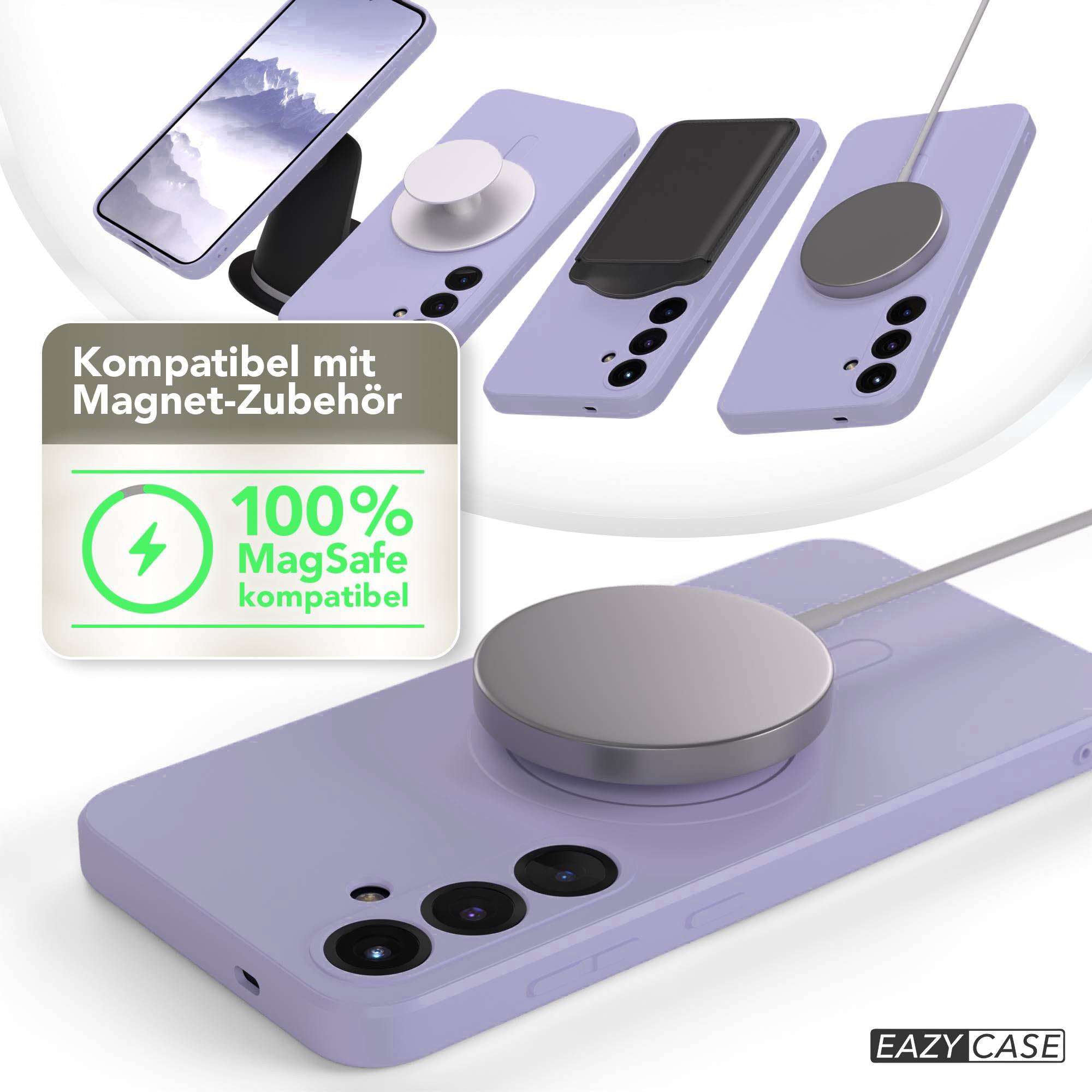 Galaxy S25 Plus Silikonhülle mit MagSafe