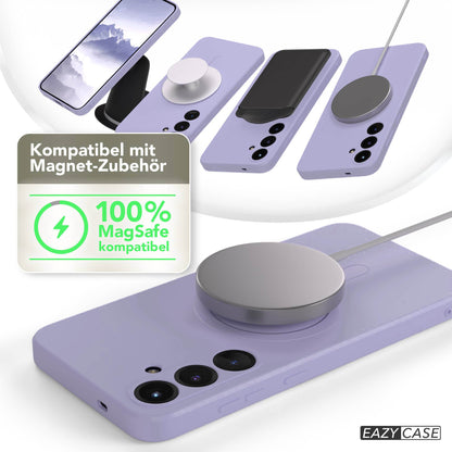 Galaxy S25 Plus Silikonhülle mit MagSafe