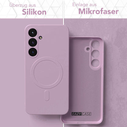 Galaxy S25 Plus Silikonhülle mit MagSafe