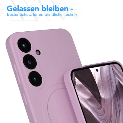 Galaxy S25 Plus Silikonhülle mit MagSafe