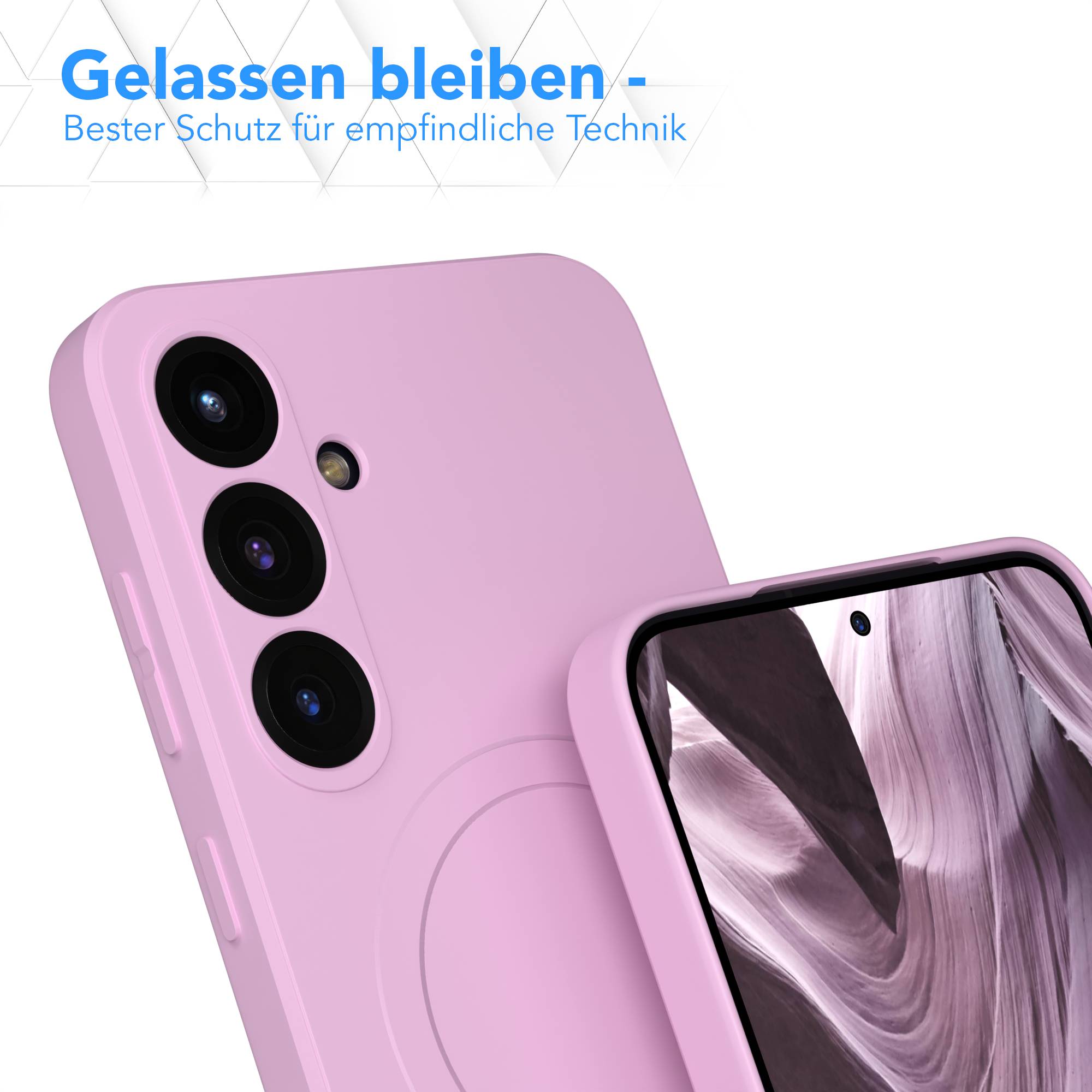 Galaxy S25 Plus Silikonhülle mit MagSafe