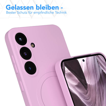 Galaxy S25 Plus Silikonhülle mit MagSafe