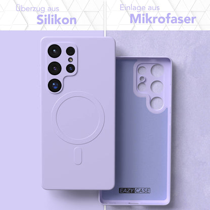 Galaxy S25 Ultra Silikonhülle mit MagSafe
