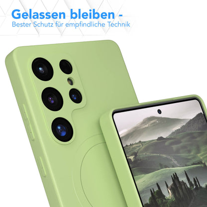 Galaxy S25 Ultra Silikonhülle mit MagSafe