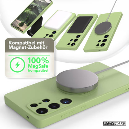 Galaxy S25 Ultra Silikonhülle mit MagSafe