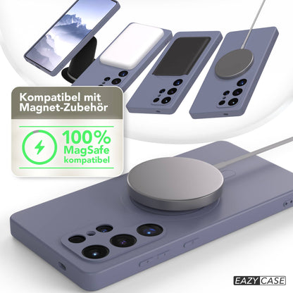 Galaxy S25 Ultra Silikonhülle mit MagSafe