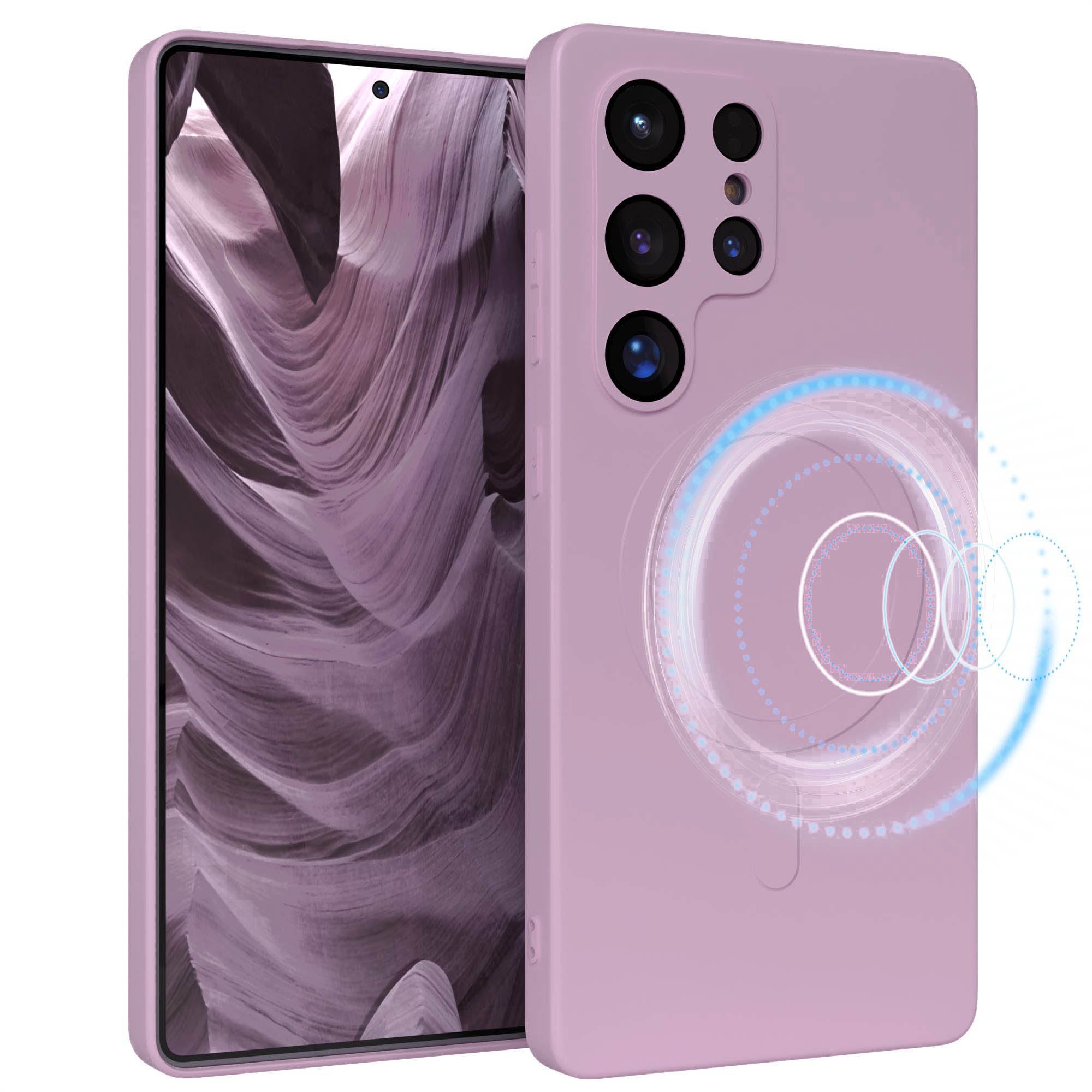 Galaxy S25 Ultra Silikonhülle mit MagSafe