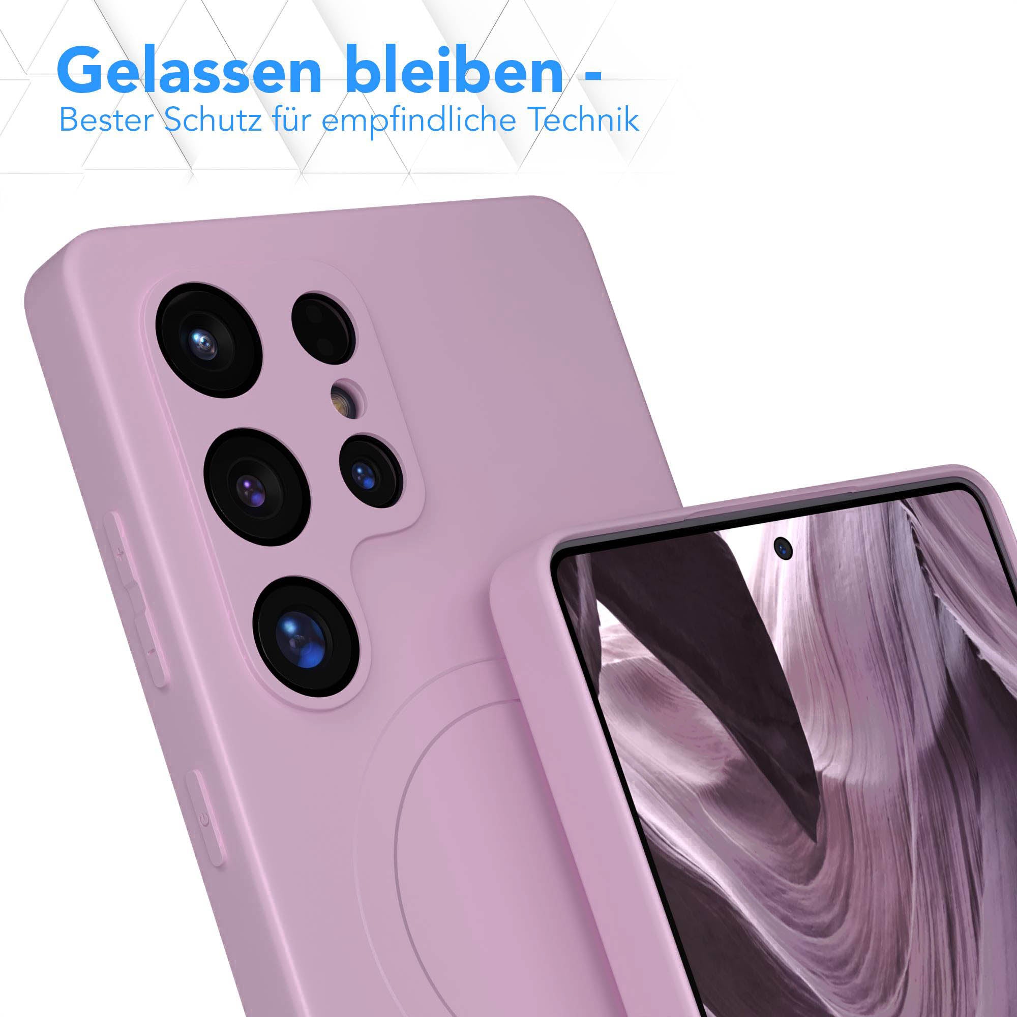 Galaxy S25 Ultra Silikonhülle mit MagSafe