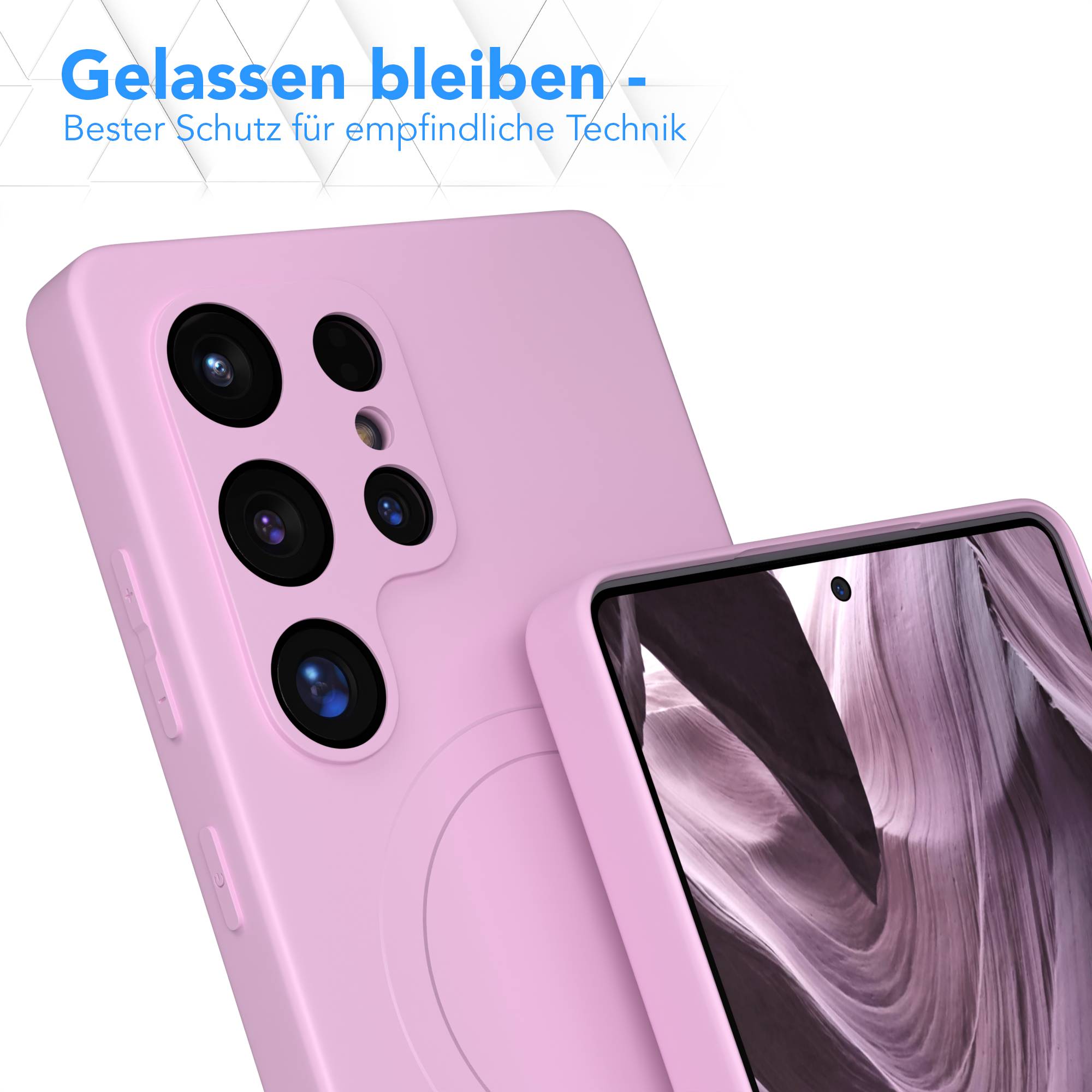 Galaxy S25 Ultra Silikonhülle mit MagSafe