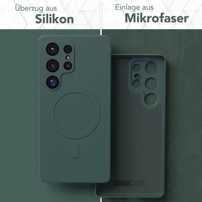Galaxy S25 Ultra Silikonhülle mit MagSafe