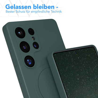 Galaxy S25 Ultra Silikonhülle mit MagSafe