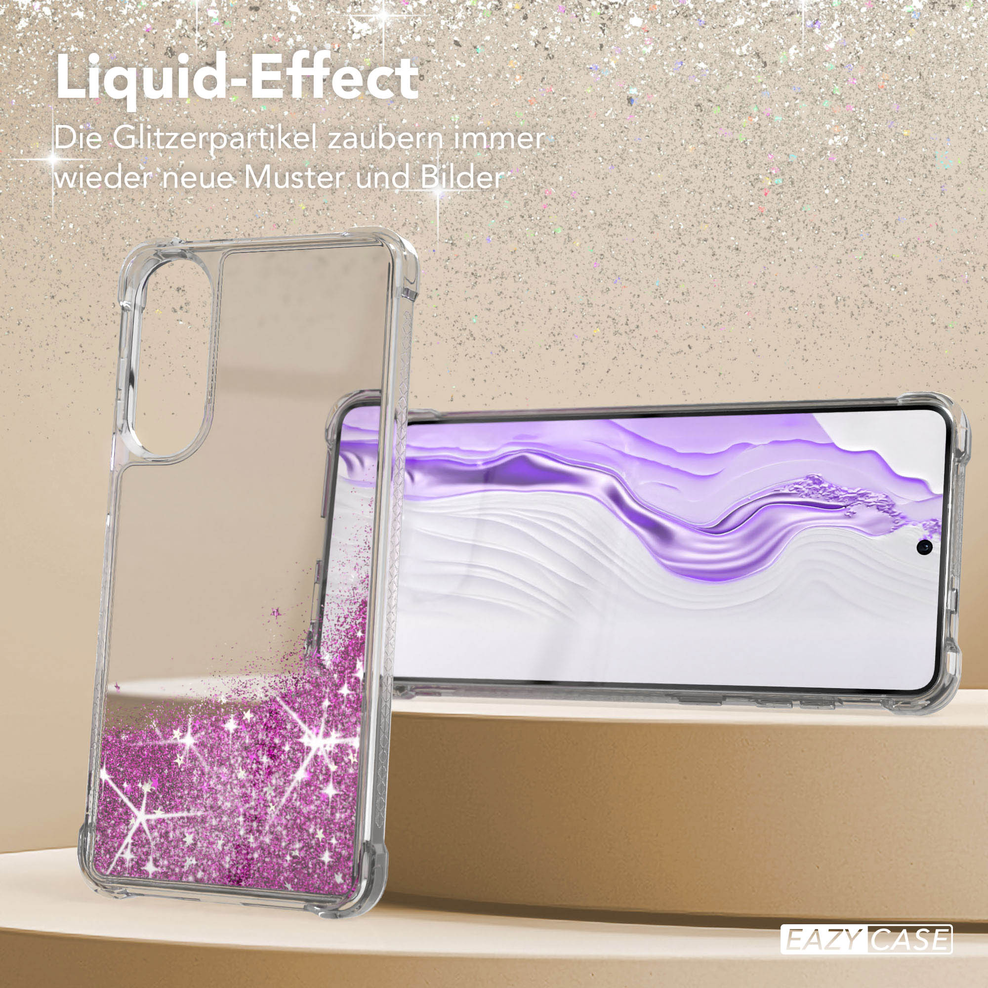Galaxy S25 Edge Glitzerhülle