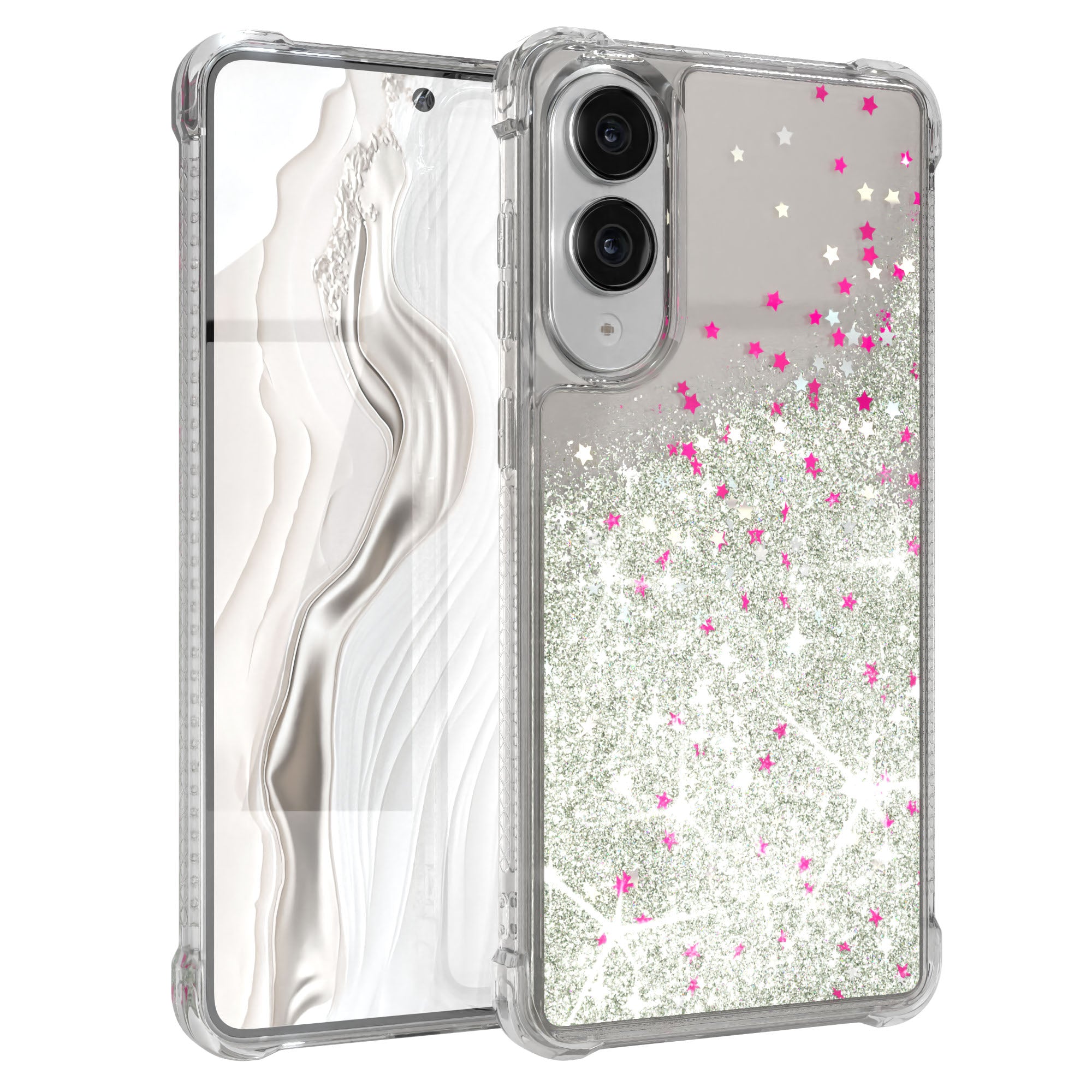 Galaxy S25 Edge Glitzerhülle