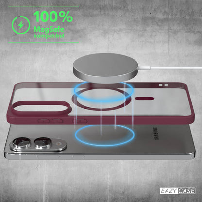 Galaxy S25 Edge transparente Hülle mit MagSafe