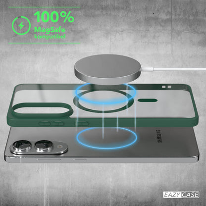 Galaxy S25 Edge transparente Hülle mit MagSafe