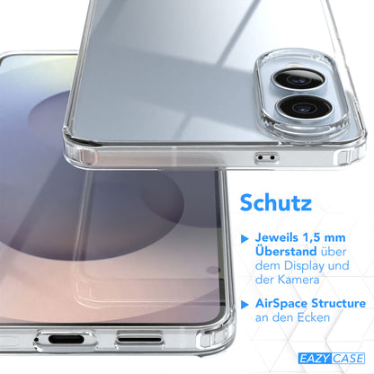 Galaxy S25 Serie Silikonhülle Transparent