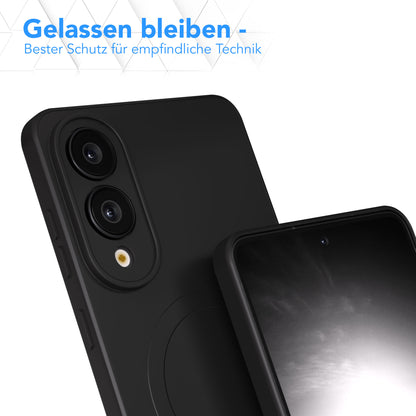Galaxy S25 Edge Silikonhülle mit MagSafe