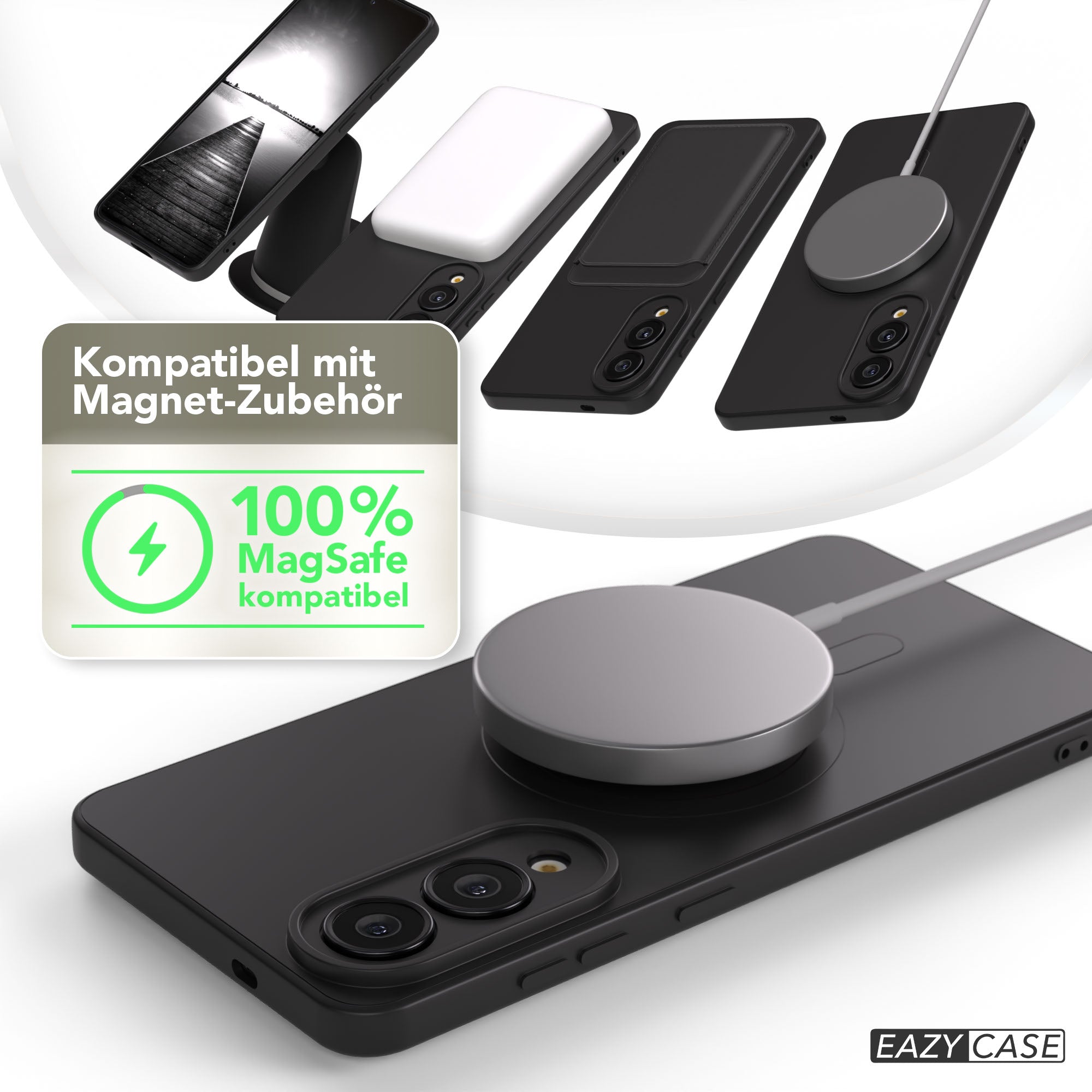 Galaxy S25 Edge Silikonhülle mit MagSafe