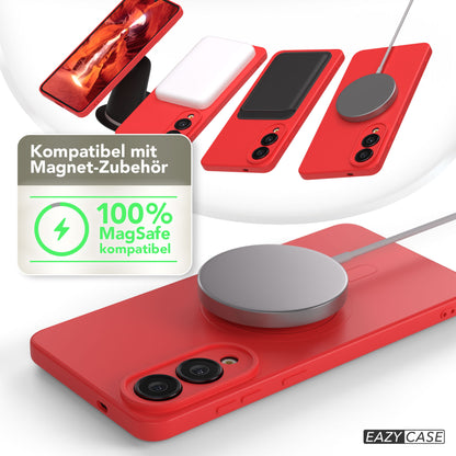Galaxy S25 Edge Silikonhülle mit MagSafe